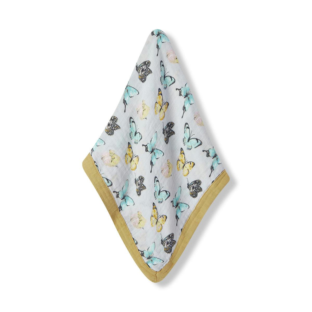 Mini Lovey Two-Layer Muslin Security Blanket