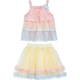 Sunset Layered Dress Set