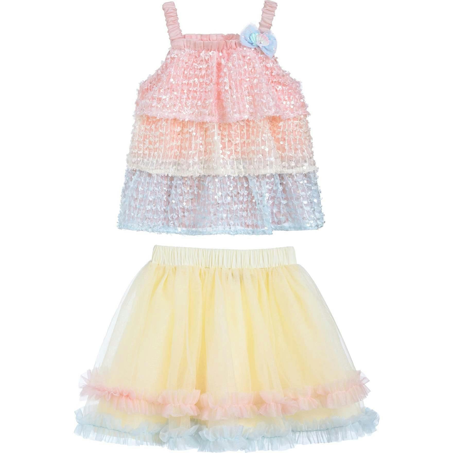 Sunset Layered Dress Set