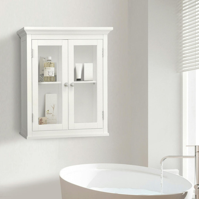 Madison Wooden Wall Cabinet with 2 Doors