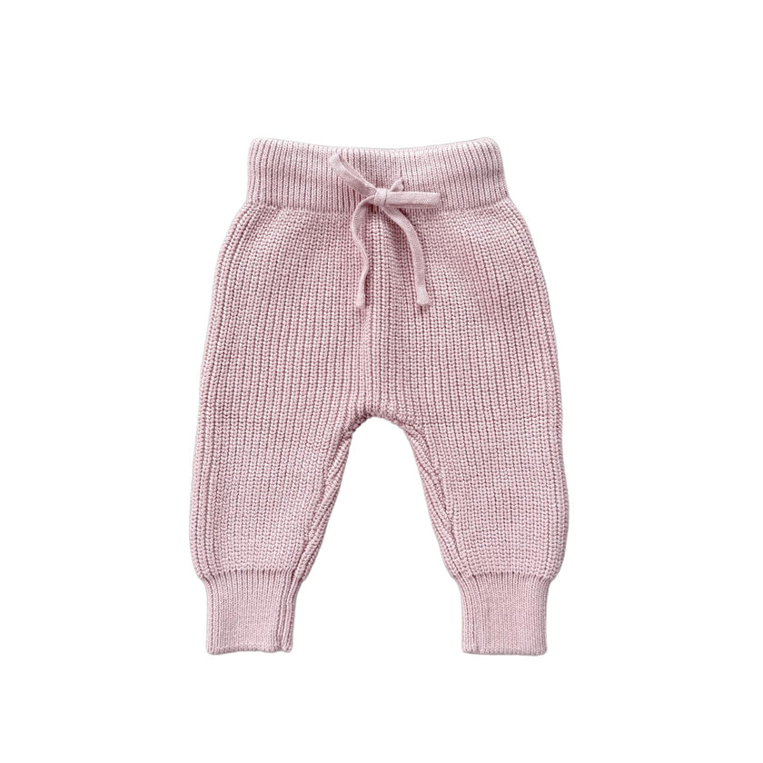 Knit Pants Misty Rose
