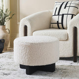 Riah Faux Shearling Round Otto