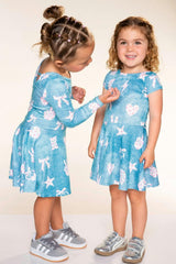 Simply Soft Short Sleeve Skater Dress
