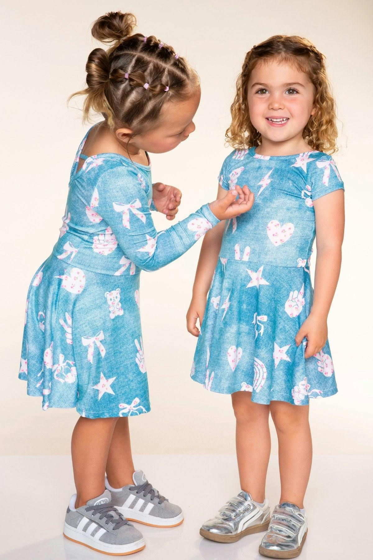 Simply Soft Short Sleeve Skater Dress