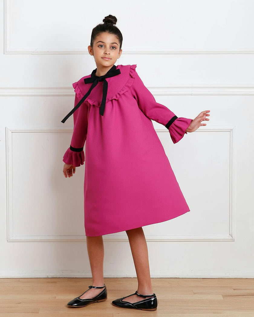 Emma dress (fuschia pink)