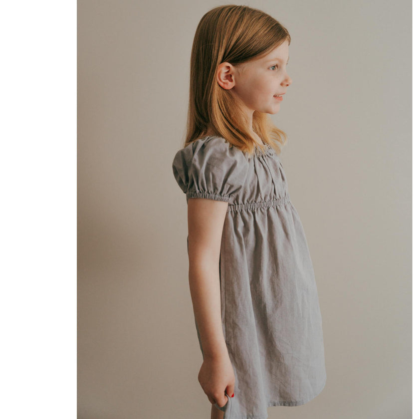 Kennedi Dress Short Sleeve |Muted Purple