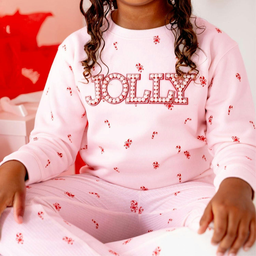 Candy Cane Christmas Flare Legging