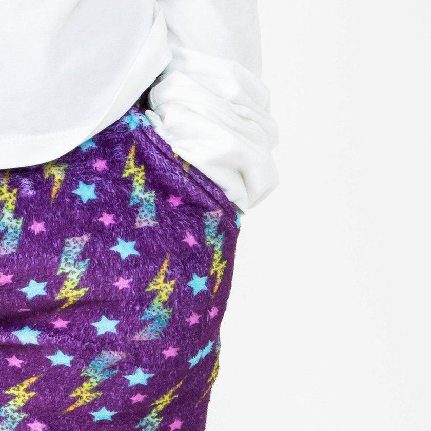 Purple Flash Loungewear Pants
