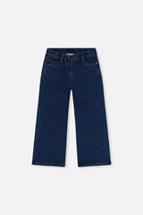 Jeggings with Lurex Navy Blue Denim