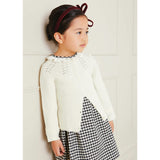 Openwork Cardigan In Cream (6mths-10yrs)