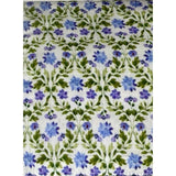 Timeless Floral Ruffle Zipper Pouch | Wisteria Lane