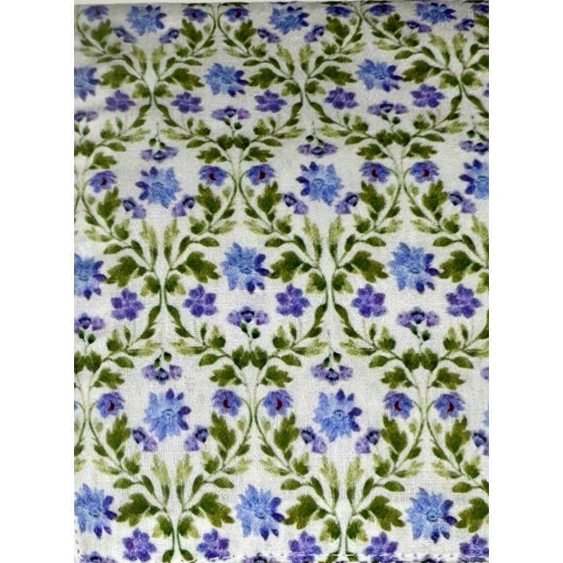 Timeless Floral Ruffle Zipper Pouch | Wisteria Lane