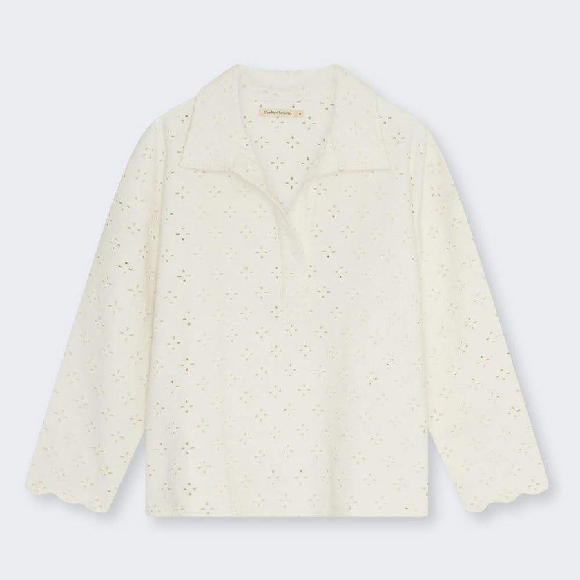 Camelia Woman Blouse Pure Cloud Denim