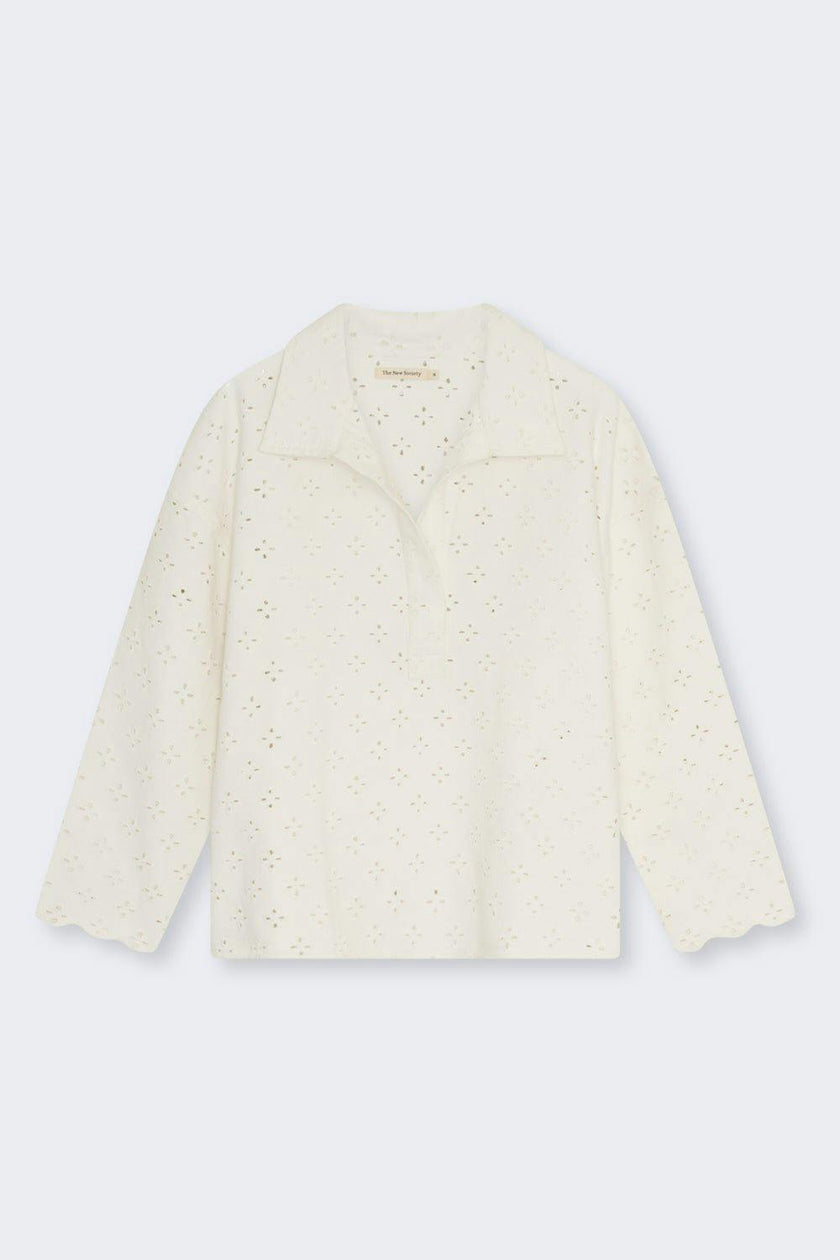 Camelia Woman Blouse Pure Cloud Denim