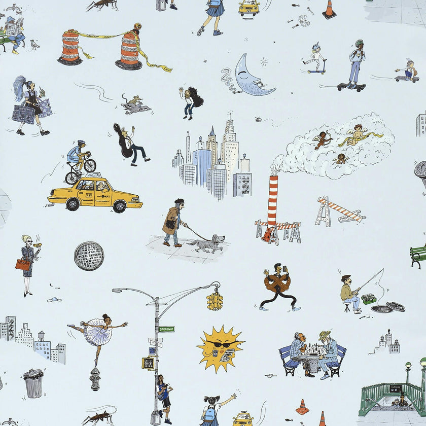 Joana Avilez'S Street Scenes Peel & Stick Wallpaper