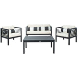 Alda Eucalyptus 4-Piece Outdoor Set