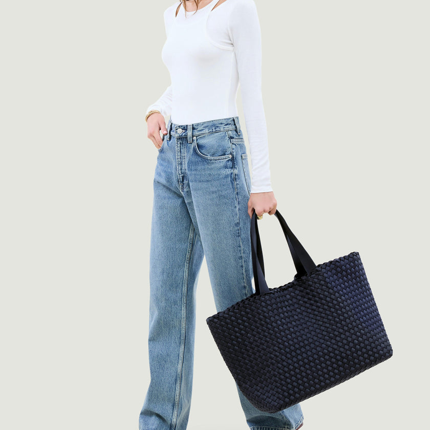 Como Large Tote | Ink Blue