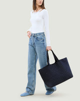 Como Large Tote | Ink Blue
