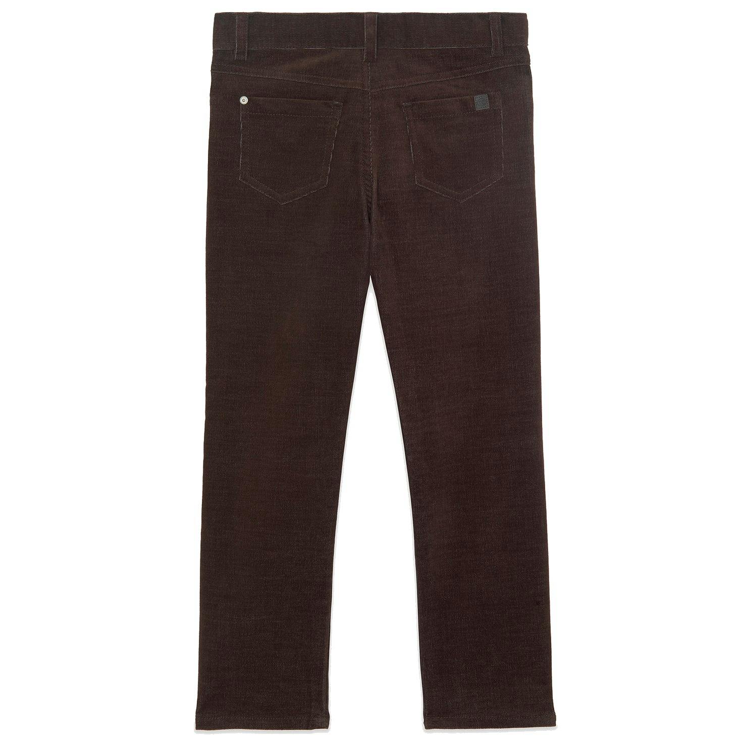 TARTINE ET CHOCOLAT Micro Cord Trousers - Chocolat