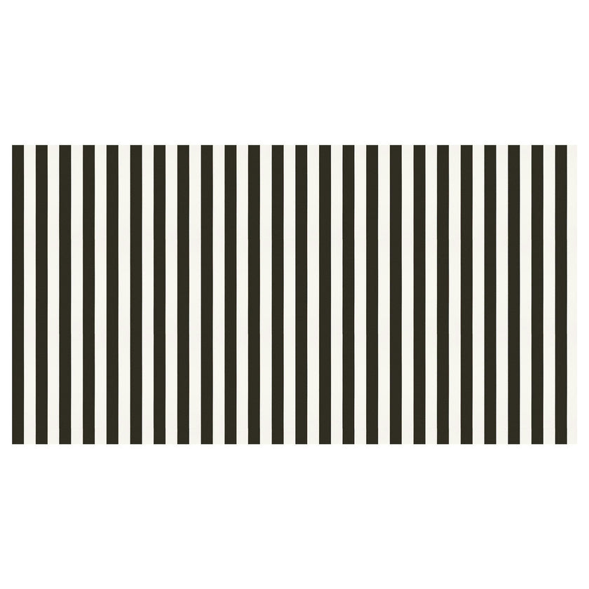 Black Striped Tablecloth