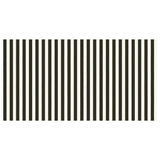 Black Striped Tablecloth