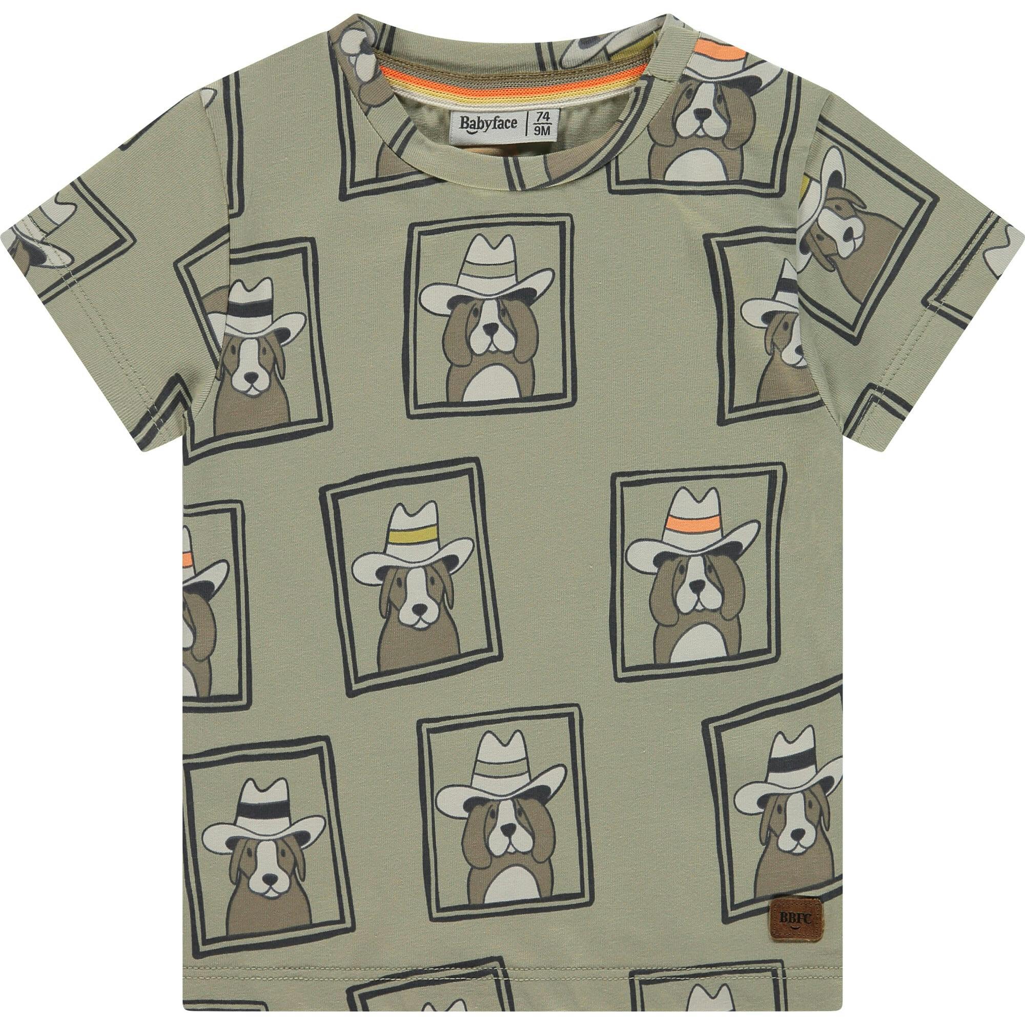 Allover Western Graphic Short Sleeve T-Shirt
