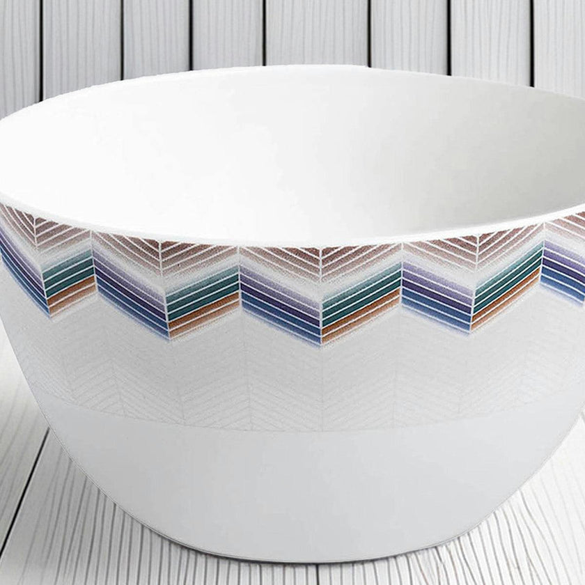 ZIG ZAG JARRIS 148 Set 2 Pcs. Rice Bowl - Ø 11,3* H. 6 Cm