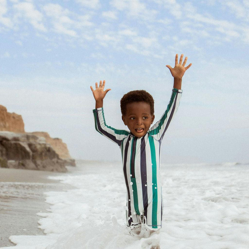 Kids Aspen Stripe Swimsuit