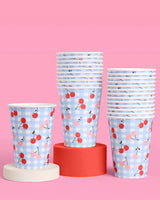 Cherry Cups - 24 paper cups