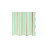 Festive Stripe Small Napkins