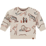 Animal Print Pullover