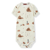 Sandcastle Organic Cotton Short Sleeve One Piece