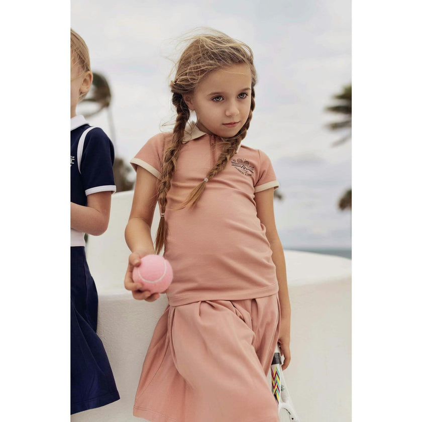 Girls Tennis Club 3-Quarter Sleeve Shirt