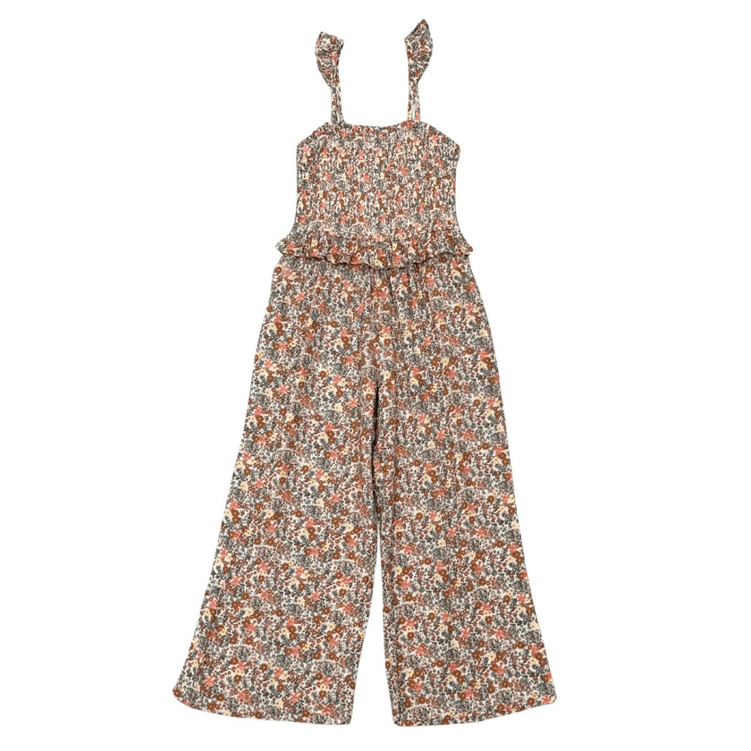 Tank Smocked Jumpsuit Evelyn Vine Floral