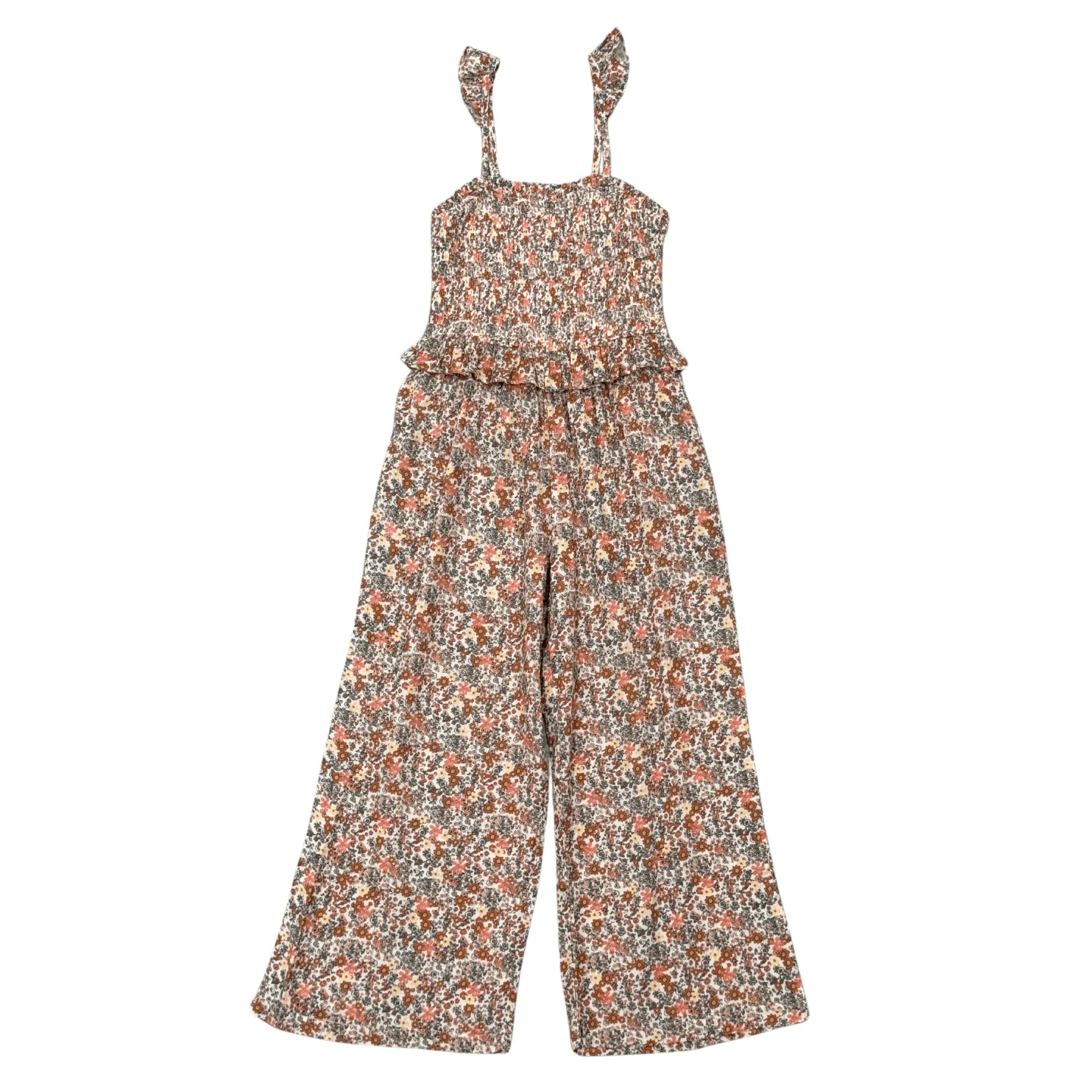 Tank Smocked Jumpsuit Evelyn Vine Floral