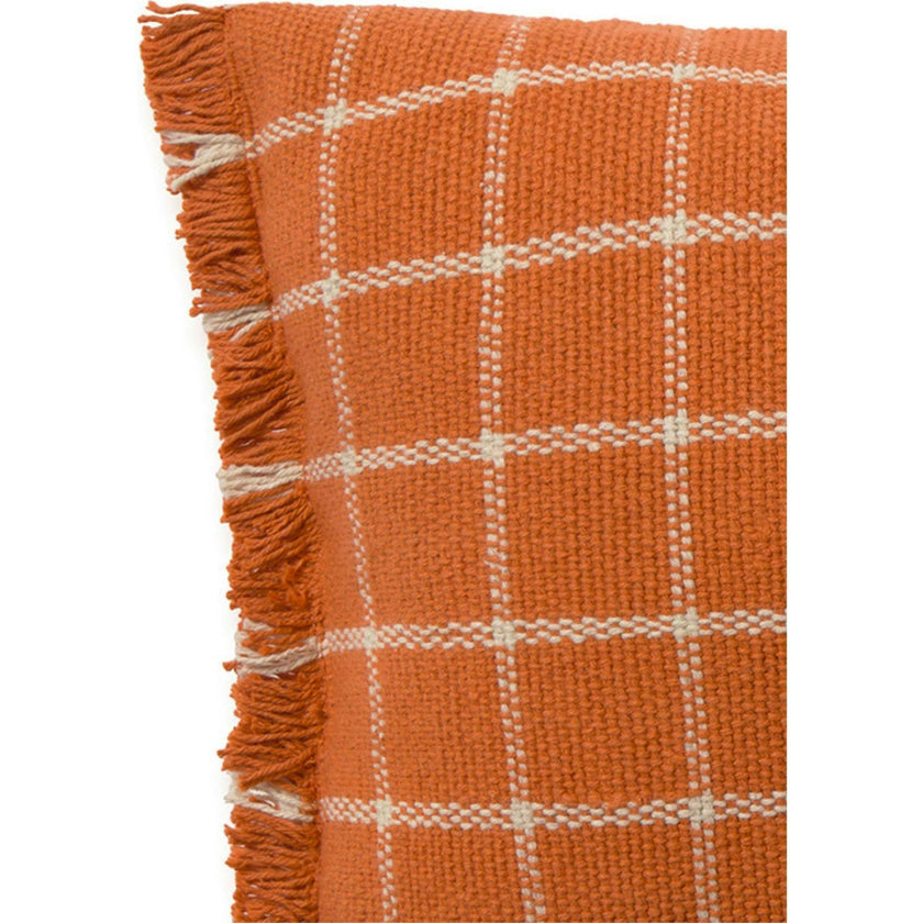 Cushion Geo Block Terracota
