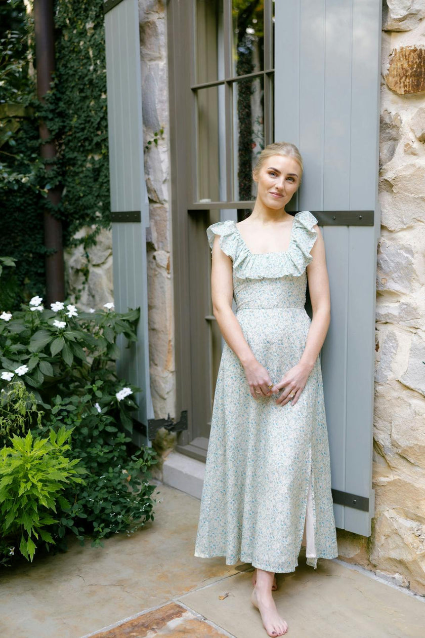 Iris Dress in English Garden