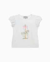 Carousel Horse Jersey Top