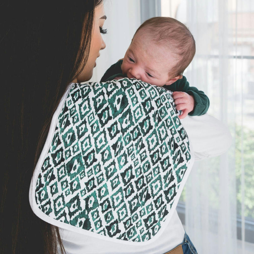 3 Pack Premium Burp Cloths - Bison