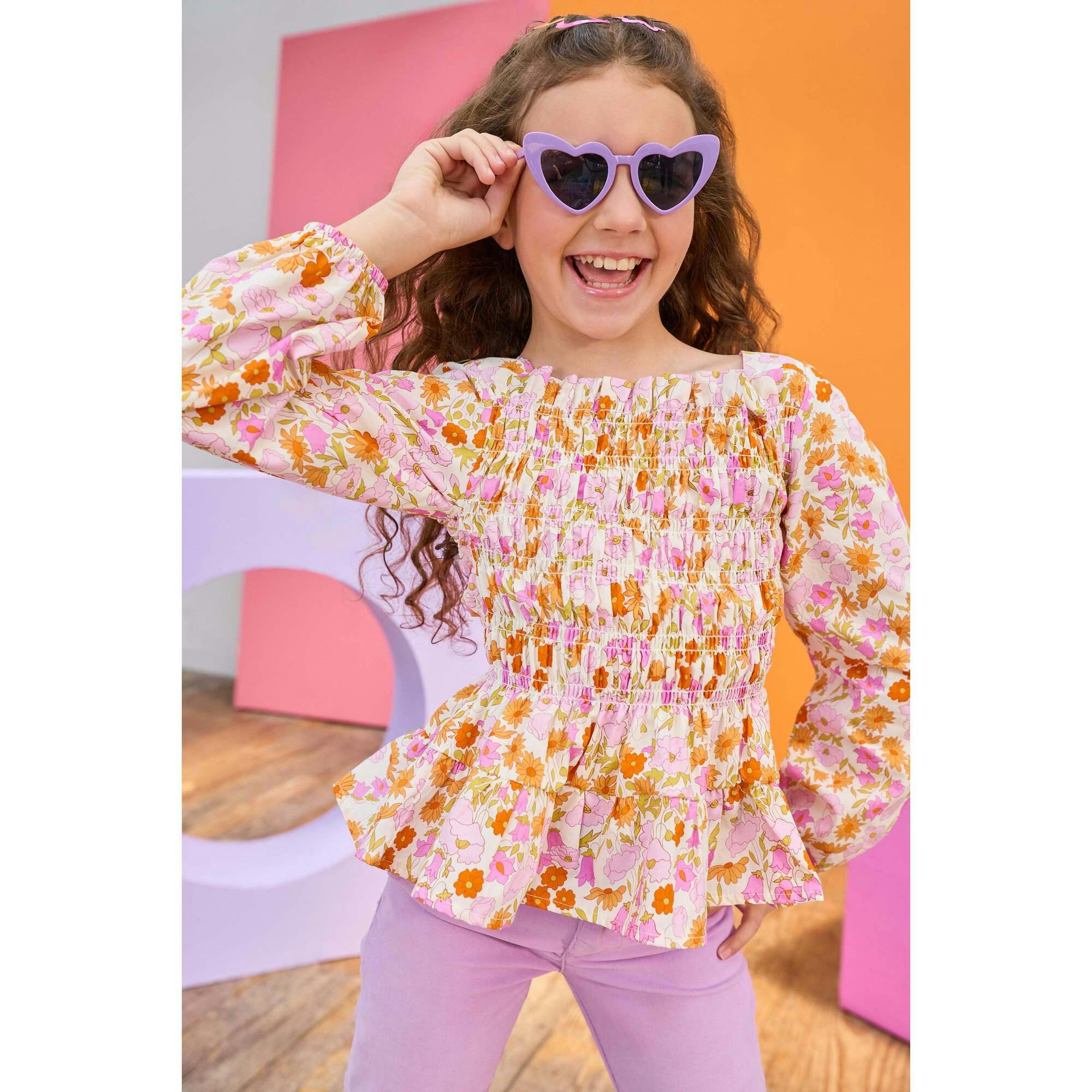 Long Sleeved India Top