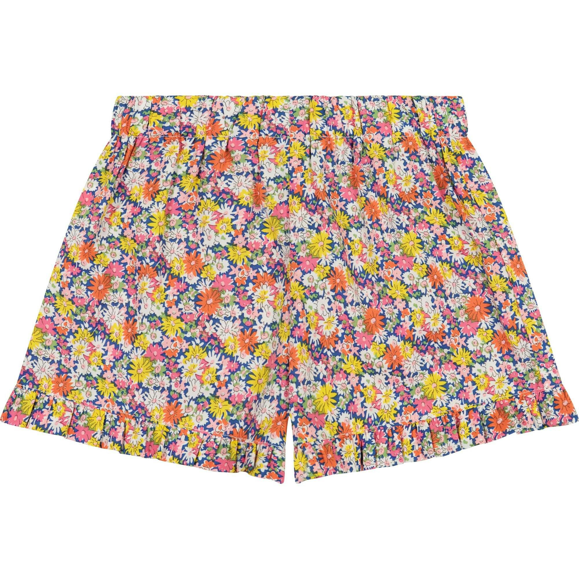 Lee Lee Ruffle Shorts, Florals