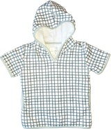 Bishop Coverup in Thacker Plaid/Pale Aqua