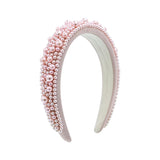 Multicolored Royal Pearl Tiara Headband