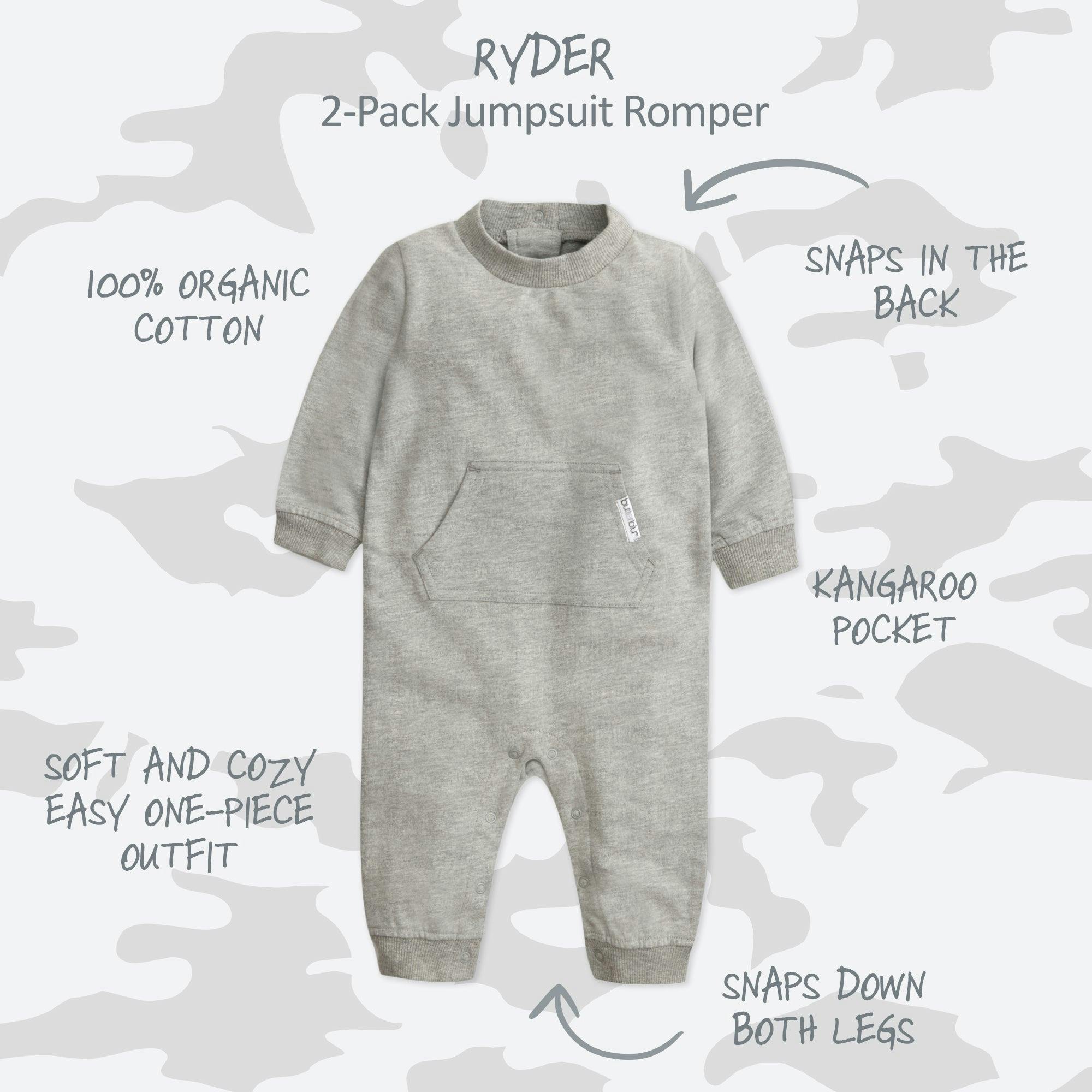 RYDER 2-Pack Romper Jumpsuit