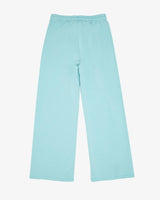 French Terry Pleated Wide Leg Pant