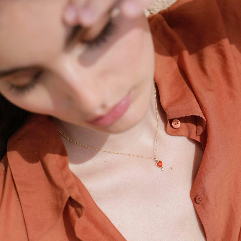 Byrdie Heart Charm