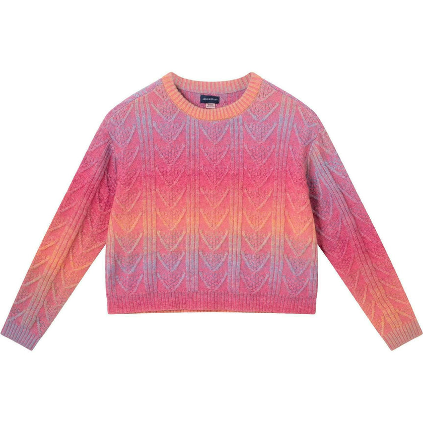 Big Kids Cable Knit Sweater