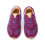 Keegan Kids Retro Runner Trainer - Violet Dream Textile & Suede