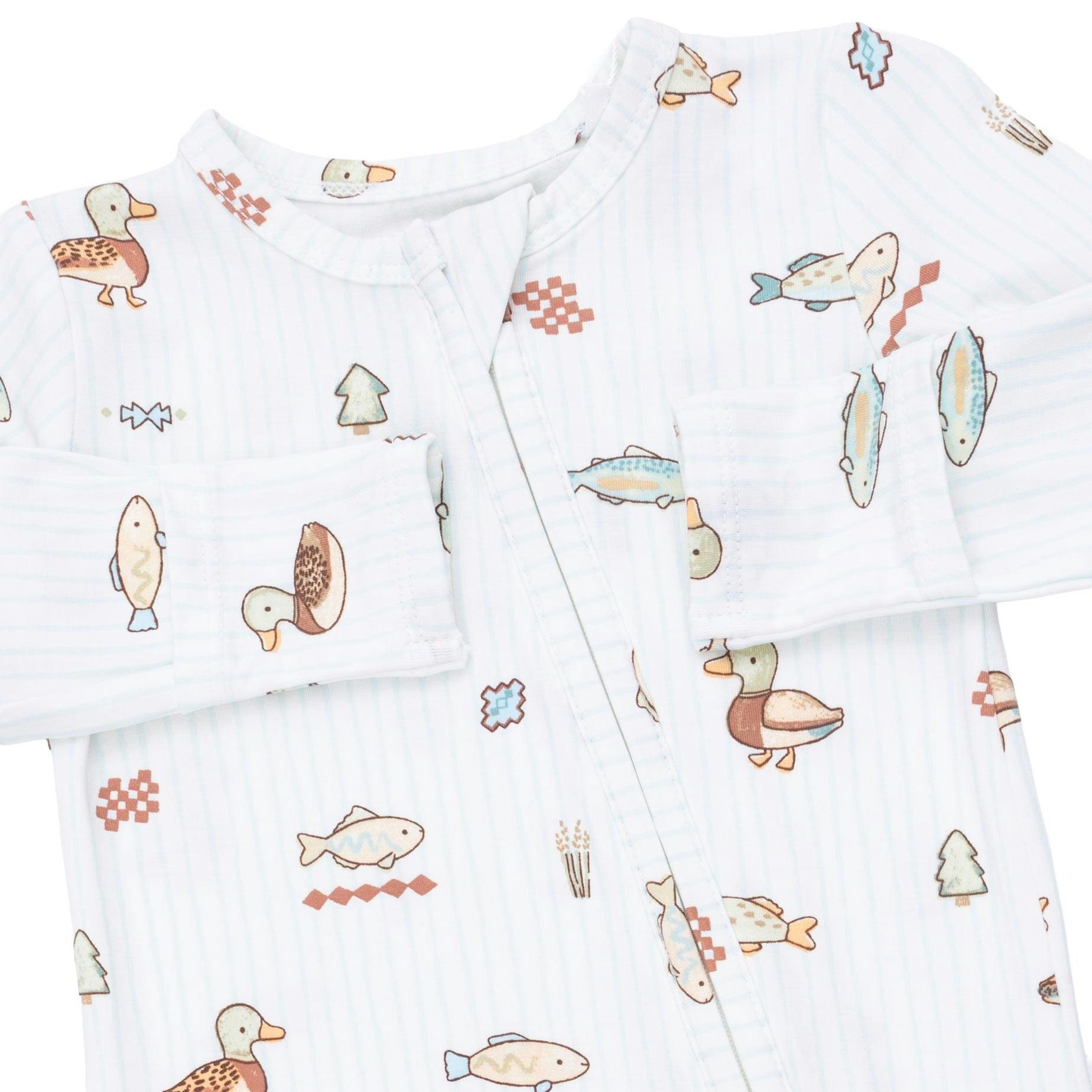 Lake Cuties - 2 Way Zipper Footie