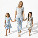 Tom & Jerry: Home Sweet Home Bamboo Girls' Short Sleeve Dress